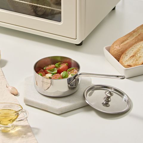 미니티 통5중 316Ti 편수 스텐 냄비 소스팬 10cm