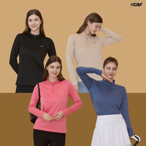 [카드 5%할인][르까프] 25SS 여성 데일리 집업티셔츠 4종 