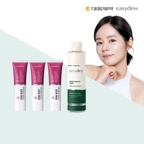 [모바일] 이지듀 대웅제약 크림 다이브좀 50ml   3개 + 베리어 리페어 토너 200ml * 1개 