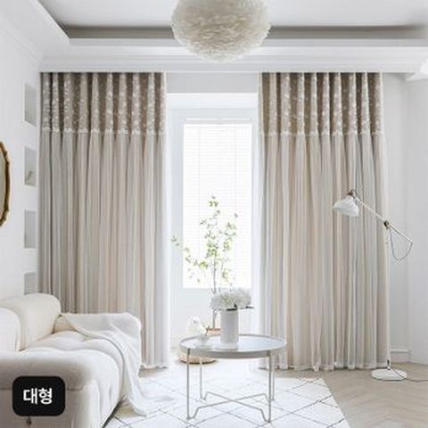 대형 지나송 세레나 암막커튼