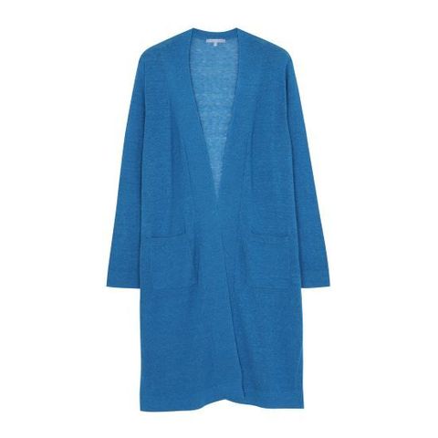 ◎25SS 프렌치린넨 실크시스루 롱가디건