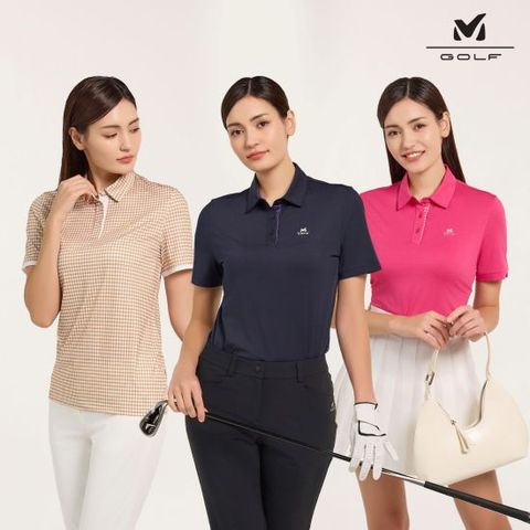 [Millet GOLF]  25SS 반팔카라티 3종 여성
