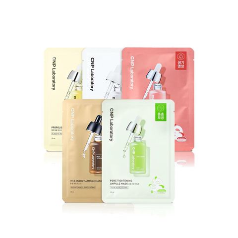 차앤박 마스크팩 50매 패키지 (프로폴리스/뮤제너/레드/비타/포어타이트닝 5종 중 선택) 