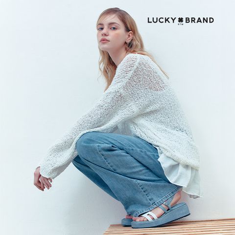 럭키브랜드 25SS 퓨어 코튼 루즈핏 풀오버 1종