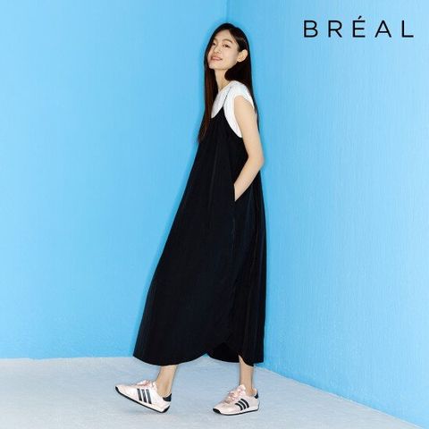 브리엘 25SS 나일론 셔링 원피스 1종[런칭 가격 59,900원]