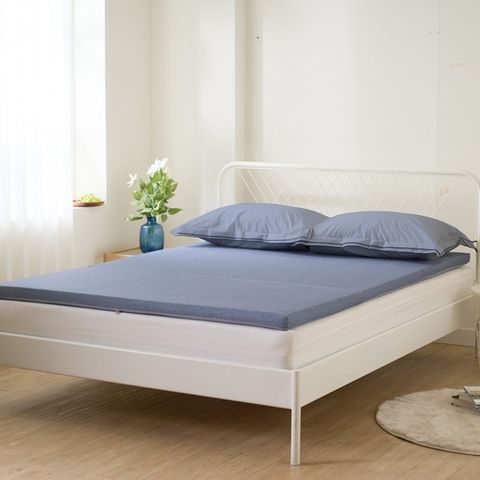 [퀸][아방데코] 단단탄탄 3단 접이식 토퍼매트 풀세트