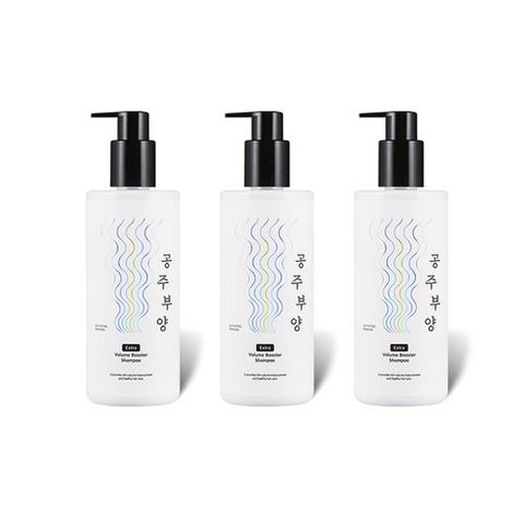 [가히] 공주부양 볼륨부스터 샴푸 기본세트(대용량 500ml*3개)