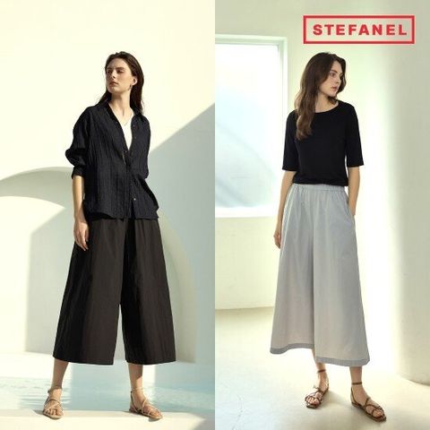스테파넬 25SS 썸머 큐롯 팬츠 2종