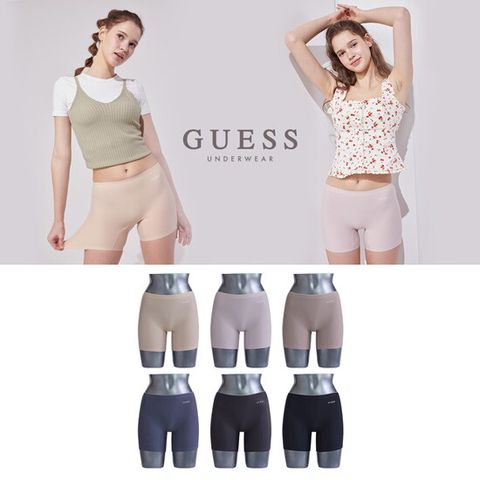 게스 25SS  여성 배색밴드 퓨징 드로즈 6종