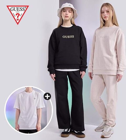 게스 25NEW 여성 셋업 2세트 + 반팔이너티 1종