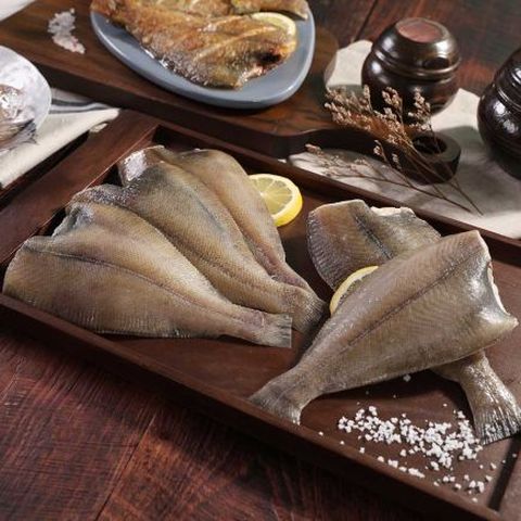 [천일]국내산 반건조 특대 가자미 120g×24마리(팩당 2마리), 총 12팩