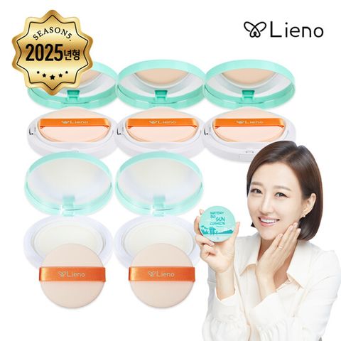 [장윤정 PICK] 2025 리에노 수분 듬뿍 빅 썬쿠션 기본구성 (본품 5개)