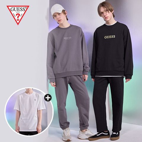 게스 25NEW 남성 셋업 2세트 + 반팔이너티 1종