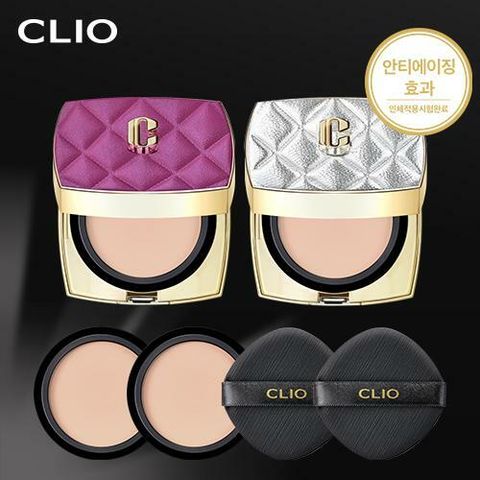 [삼성카드5%할인]클리오 뉴 마그넷팩트 레더에디션 본품2 + 리필2