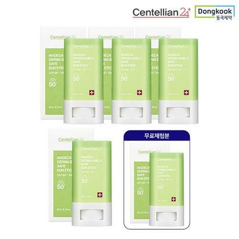 [카드 5%할인][방송에서만 체험분] 동국제약 마데카 쿨링 선스틱 세트 (5개)