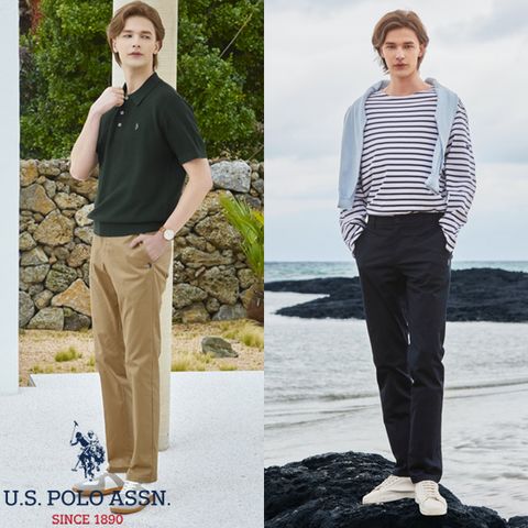 [U.S POLO ASSN.] 25SS 치노 팬츠 남성 2종