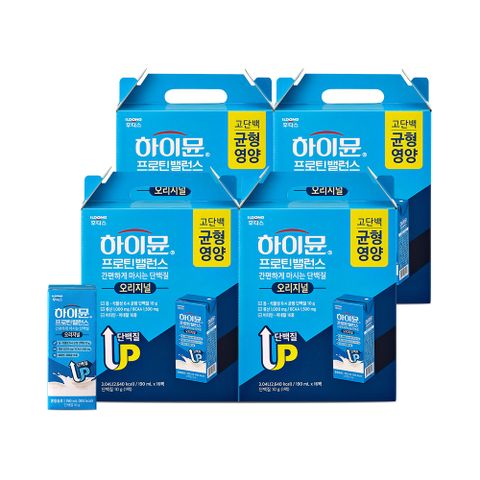 하이뮨 프로틴 밸런스 음료 190mlx64개