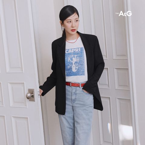 더엣지 25SS 썸머 링클프리 보이핏 자켓