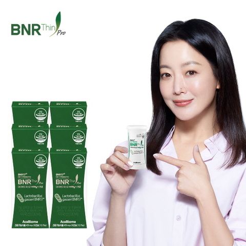 [김희선유산균]비에날씬(BNR17) 다이어트 유산균 프로 6박스