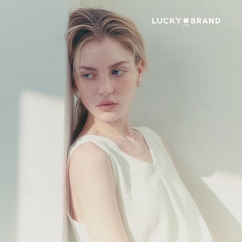 [최초가 69,900원] 럭키브랜드 25SS 프렌치 린넨 블렌드 니트탑