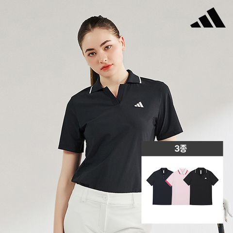 [★한정수량] ADIDAS GOLF 25SS 썸머 트리코트 여성 카라티 3종