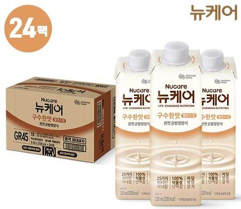 뉴케어 구수한맛 밸런스업 총 24팩 (230ml X 24팩 X 1박스)