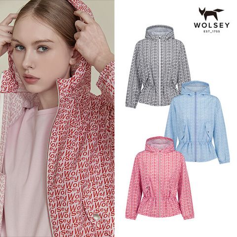 [25SS최신상][Wolsey] 울시 여성 프린트 에어홀 점퍼 1종