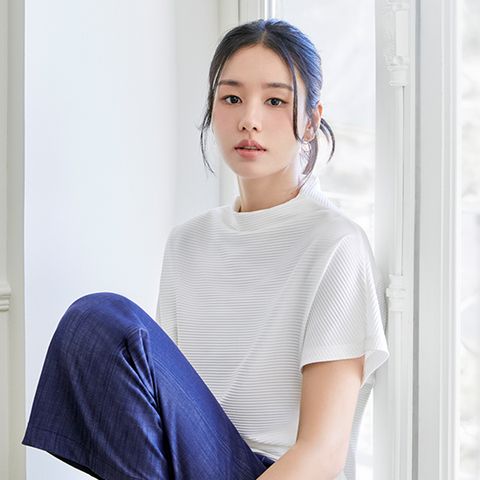 [최초가 69,900원] 플리츠 하프넥 3종