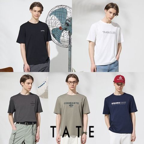 [테이트] 25SS 남성 크레오라 아트윅 티셔츠 5종