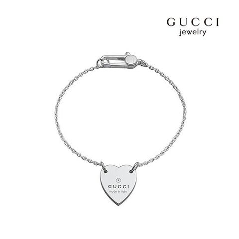 [런칭가 458,000원] 트레이드마크 하트 팔찌 (YBA223513001)