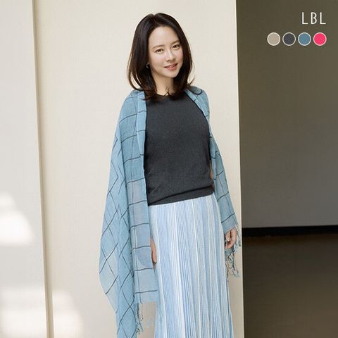 25SS 퓨어프렌치린넨100 빅숄 스카프