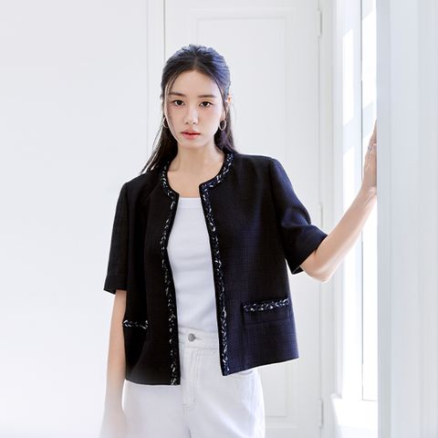[최초가79,900원] 셀렙샵 에디션 25SS 썸머 트위드 자켓