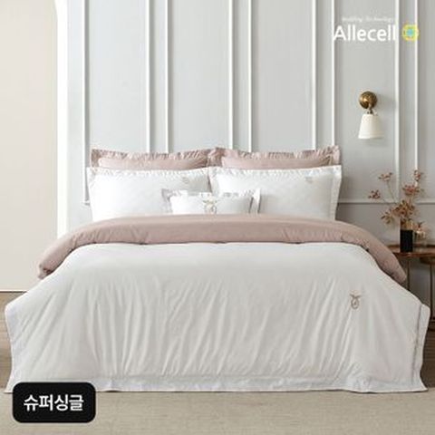 (슈퍼싱글)알러셀 호텔 컬렉션 기능성 침구 풀패키지(이불+토퍼+베개커버+매트리스커버)
