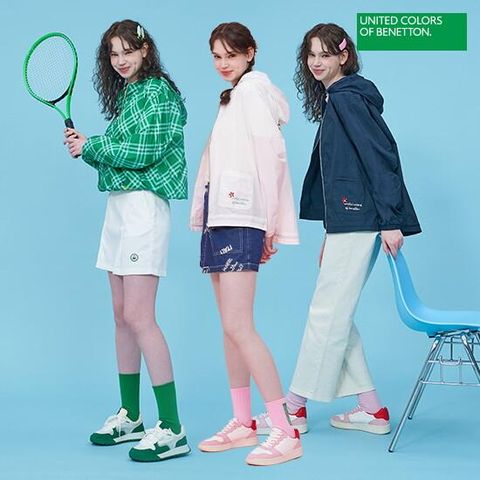 [베네통스포츠] 25 SUMMER 여성 시그니처 라이트 자켓