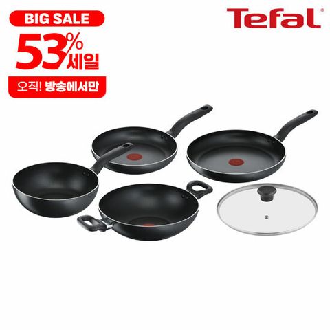 [53%빅세일] 테팔 인텐시브 블랙 프라이팬 5종 세트