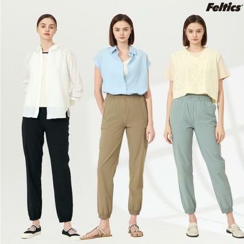 [삼성카드5%할인](런칭가 49,900원) 25SS 펠틱스  쿨링스트레치 조거팬츠 3종 (여성)[F507W]
