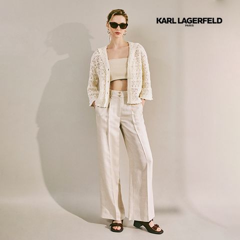 25SS 린넨블렌딩 테일러 와이드팬츠