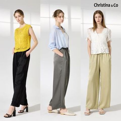 크리스티나앤코 실키 팬츠 3종