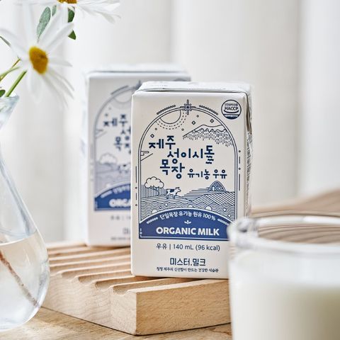 제주 성이시돌목장 유기농 멸균우유(140ml x 24입)