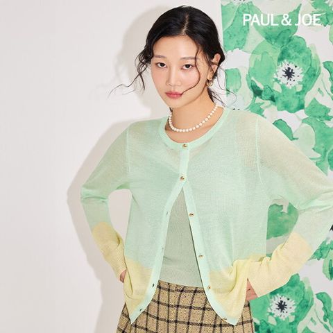 ○ 25SUMMER 시스루 투톤 가디건 3종(가디건3+이너1)
