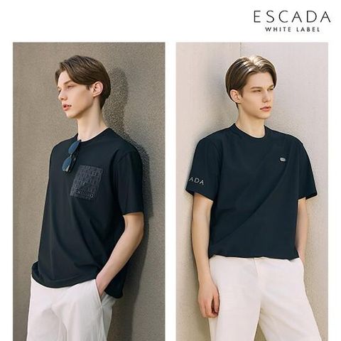 ESCADA 25SS 남성 썸머 티셔츠 2종