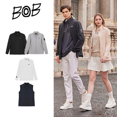 BOB 25SS 남성 에어홀 상의 3종 세트 (자켓 + 베스트 + 티셔츠 + 쿨토시)