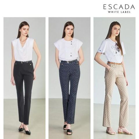 ESCADA 여성 로고 팬츠