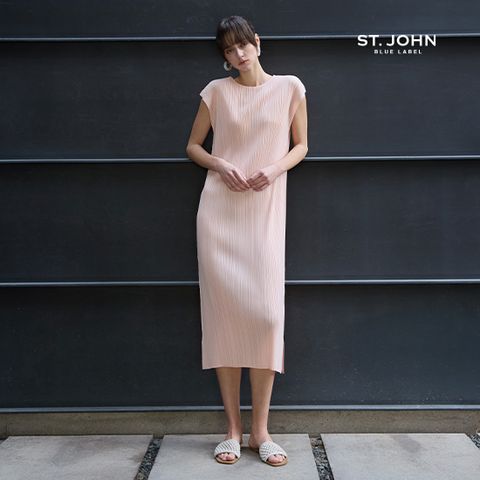 [온플]  25SS  플리츠 슬림 원피스