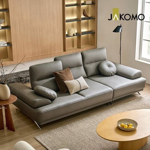[자코모]소네트 스윙 3.5인 피아나 이태리 통가죽 소파