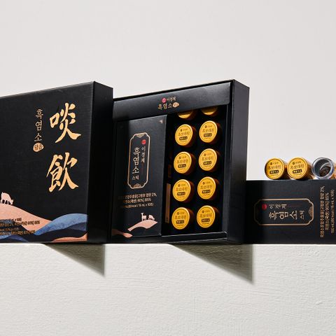 [S]★선물포장★이경제 흑염소 담음  쇼핑백 선물세트 (흑염소 스틱 10포+흑보대원 10환)