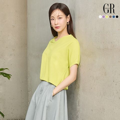 ○25SS 썸머 인견 블렌디드 티블라우스 6종 (후드2+브이넥2+라운드2)