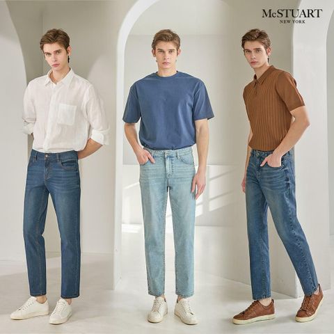 [카드 5%할인]맥스튜어트 남성 수퍼라이트 진 3종