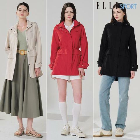 [삼성카드5%할인]엘르스포츠 여성 멀티 웨더 점퍼