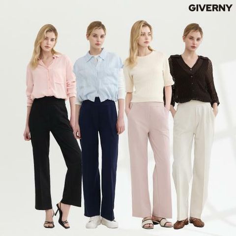 (런칭가 59,900원) 25SS 지베르니  치즈 텐션 팬츠 4종 [G23]